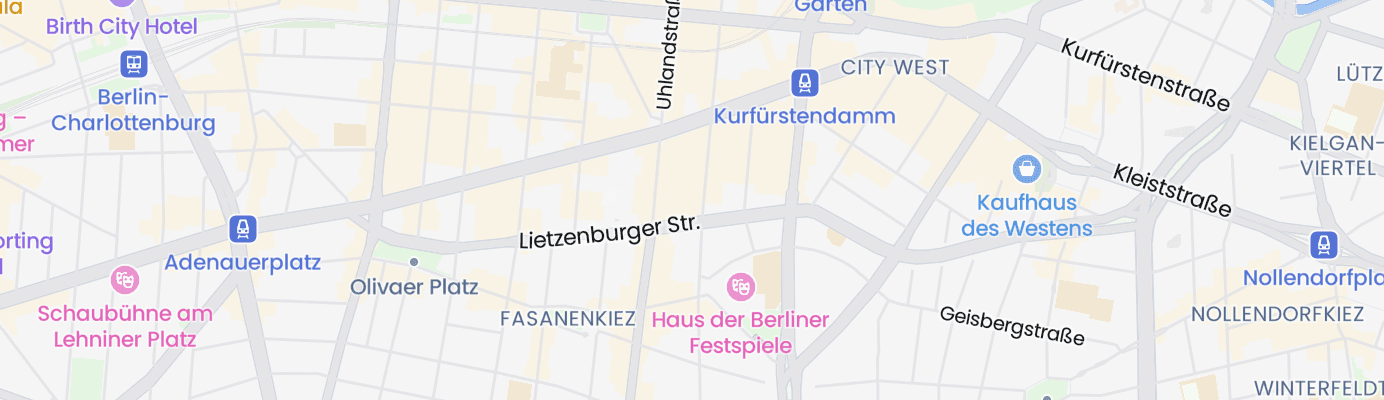 Karte mit dem ungefähren Standort