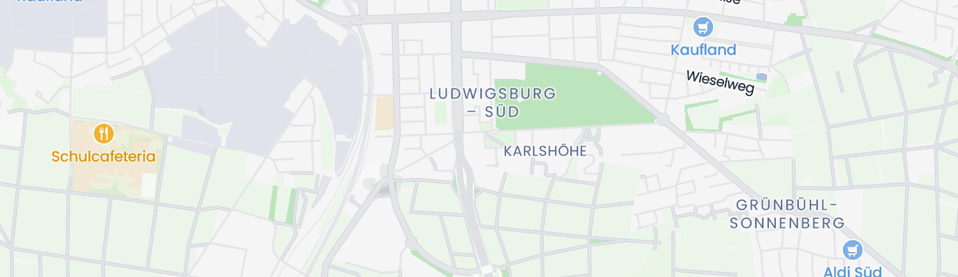 Karte mit dem ungefähren Standort