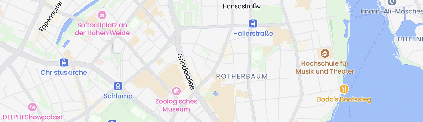 Karte mit dem ungefähren Standort