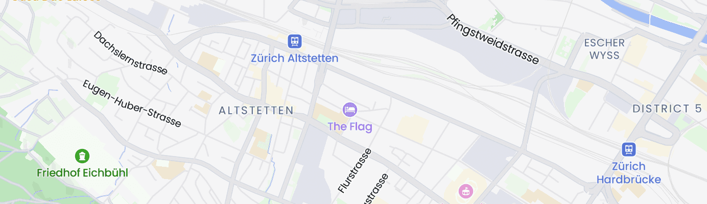 Karte mit dem ungefähren Standort