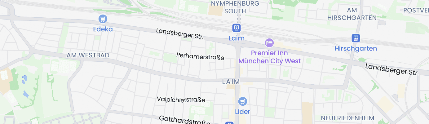 Karte mit dem ungefähren Standort