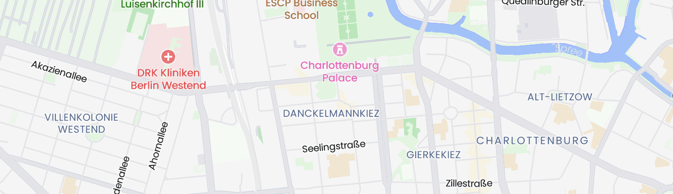 Karte mit dem ungefähren Standort