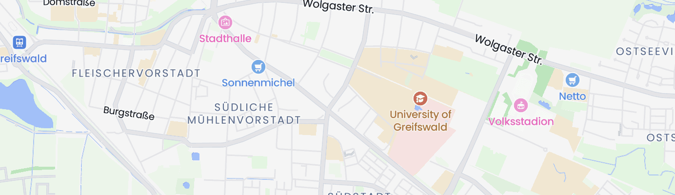 Karte mit dem ungefähren Standort