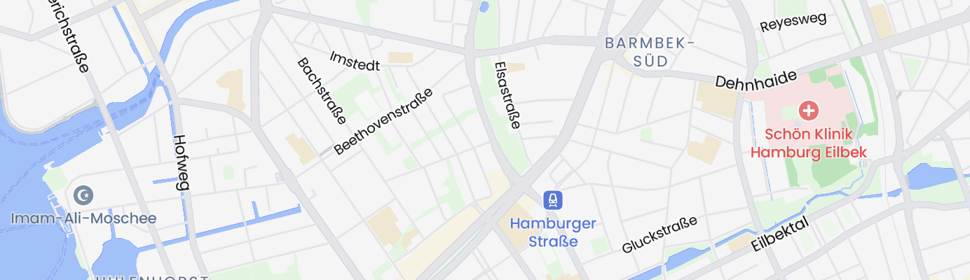 Karte mit dem ungefähren Standort
