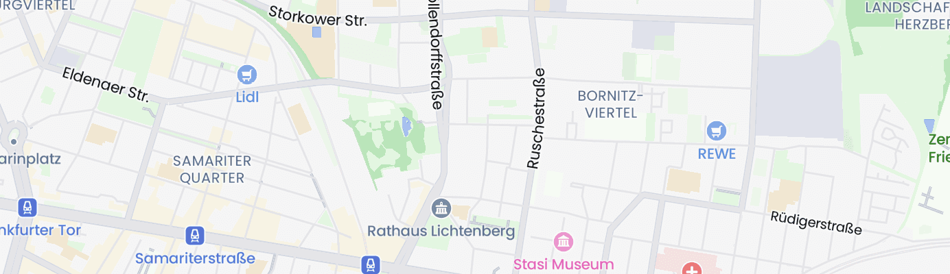 Karte mit dem ungefähren Standort