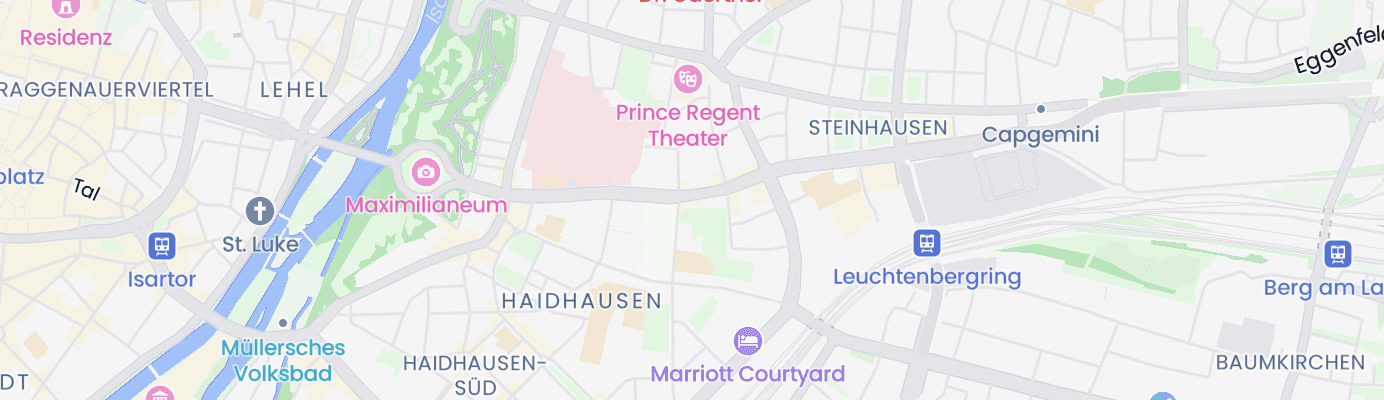 Karte mit dem ungefähren Standort