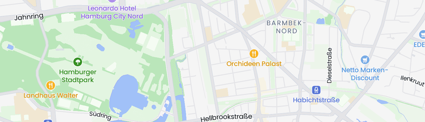 Karte mit dem ungefähren Standort
