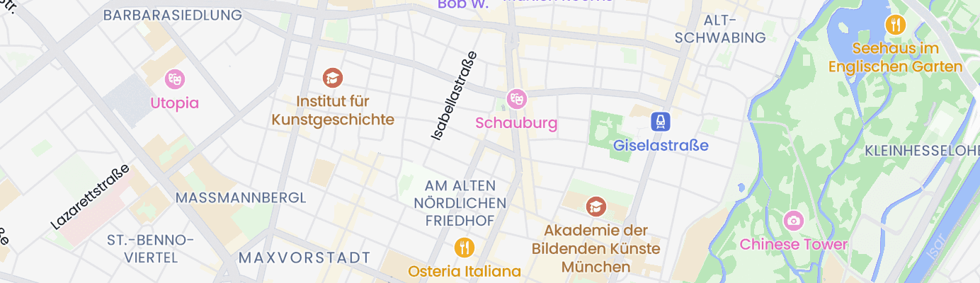 Karte mit dem ungefähren Standort