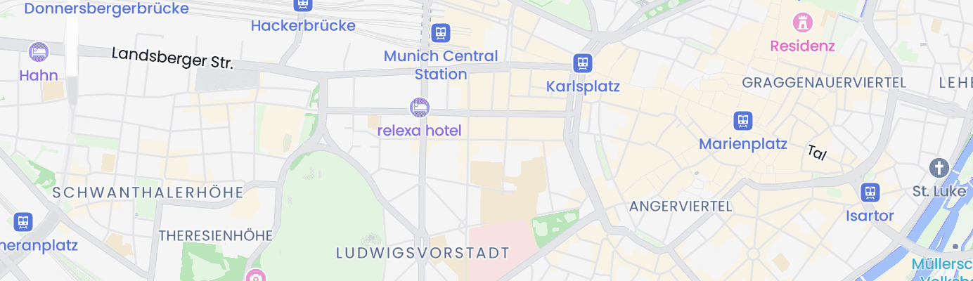 Karte mit dem ungefähren Standort