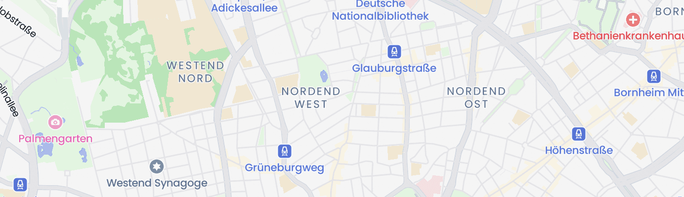 Karte mit dem ungefähren Standort