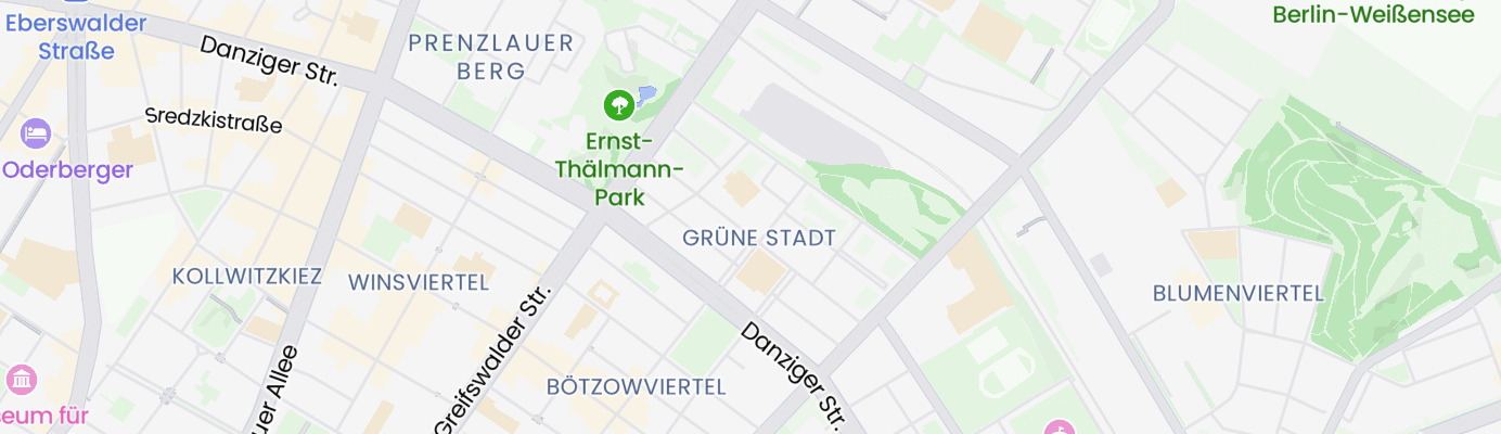 Karte mit dem ungefähren Standort