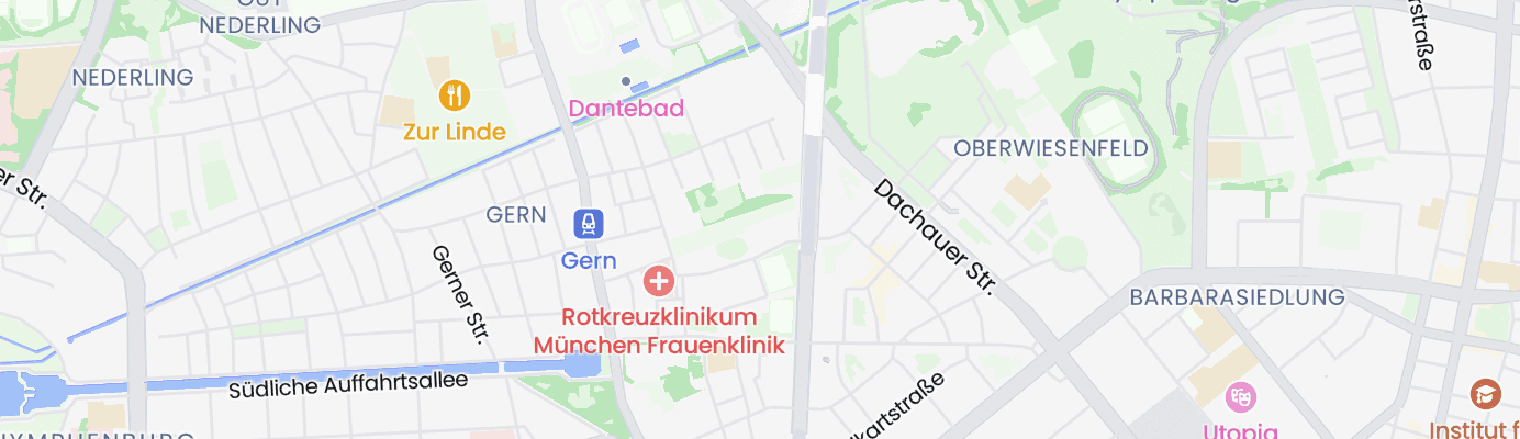 Karte mit dem ungefähren Standort