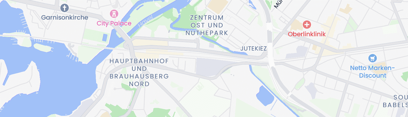 Karte mit dem ungefähren Standort