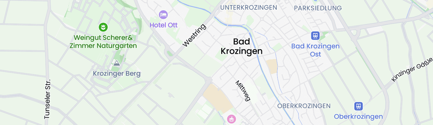 Karte mit dem ungefähren Standort
