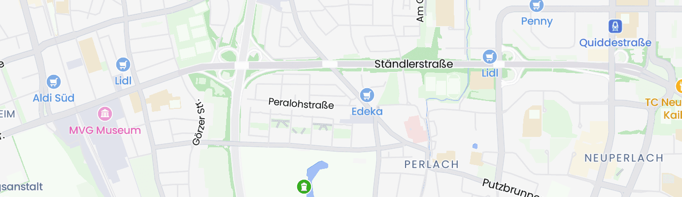 Karte mit dem ungefähren Standort