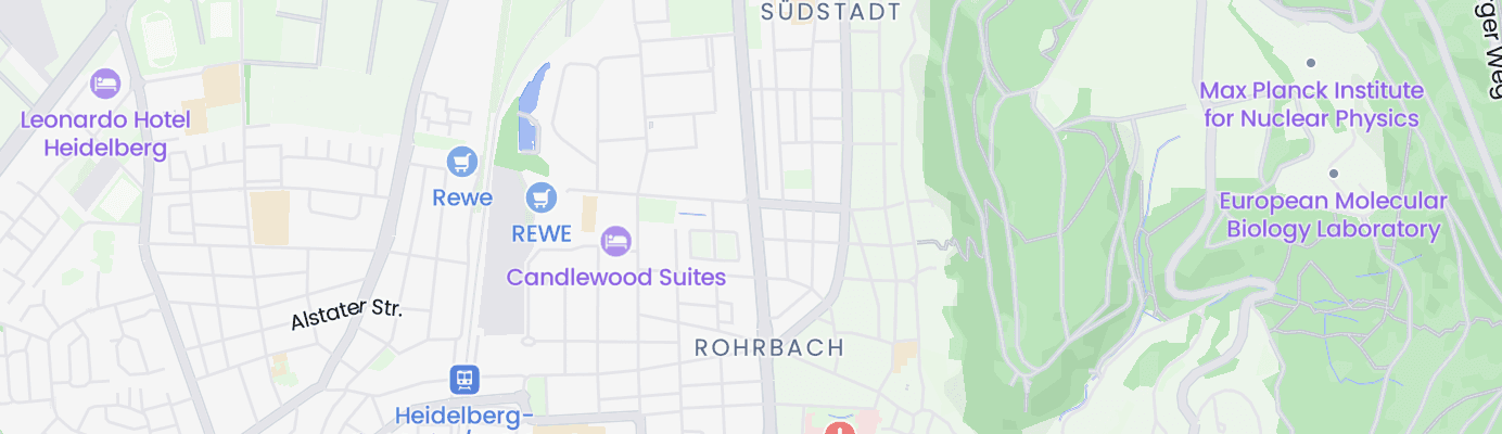 Karte mit dem ungefähren Standort