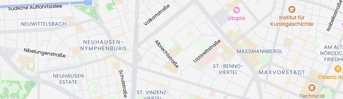 Karte mit dem ungefähren Standort