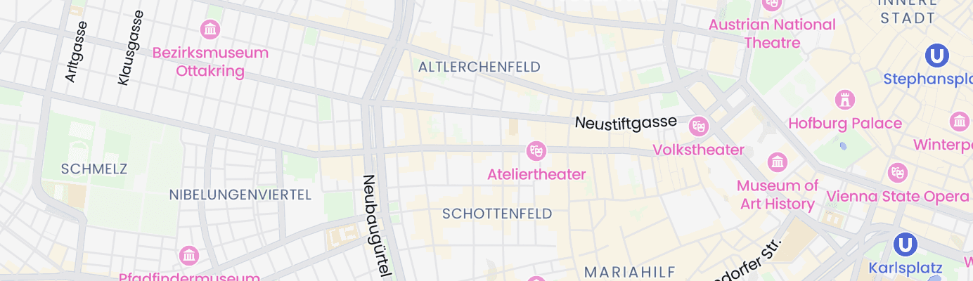 Karte mit dem ungefähren Standort