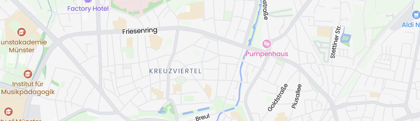 Karte mit dem ungefähren Standort