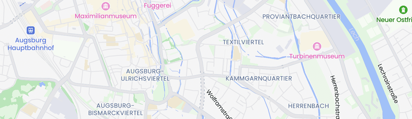 Karte mit dem ungefähren Standort
