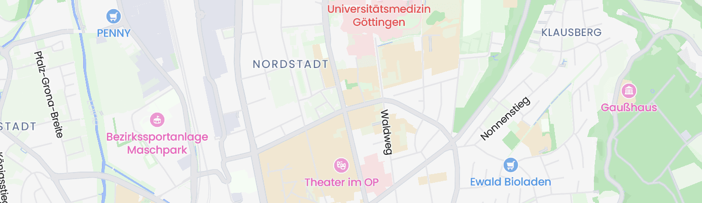 Karte mit dem ungefähren Standort