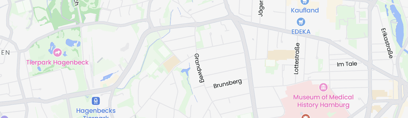 Karte mit dem ungefähren Standort