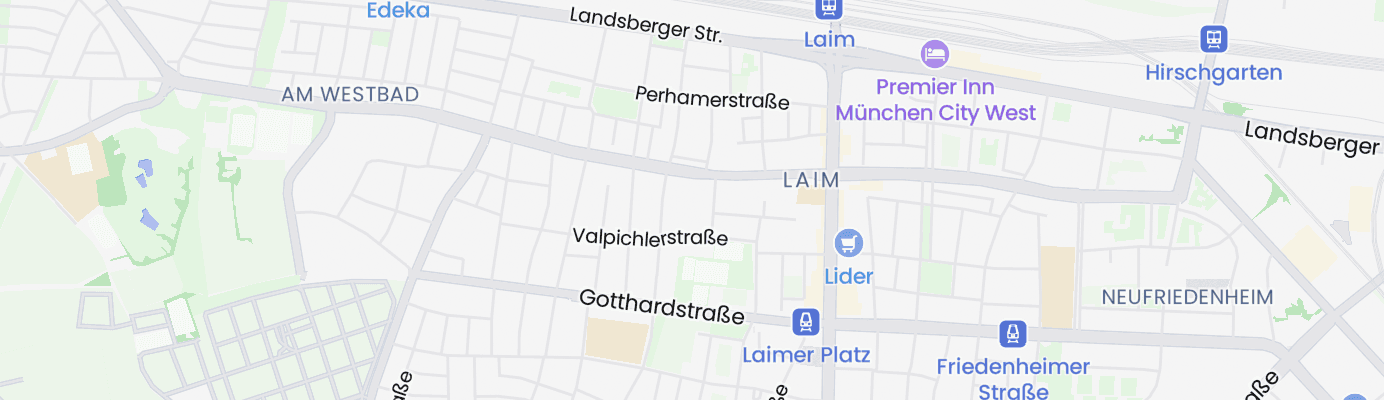 Karte mit dem ungefähren Standort