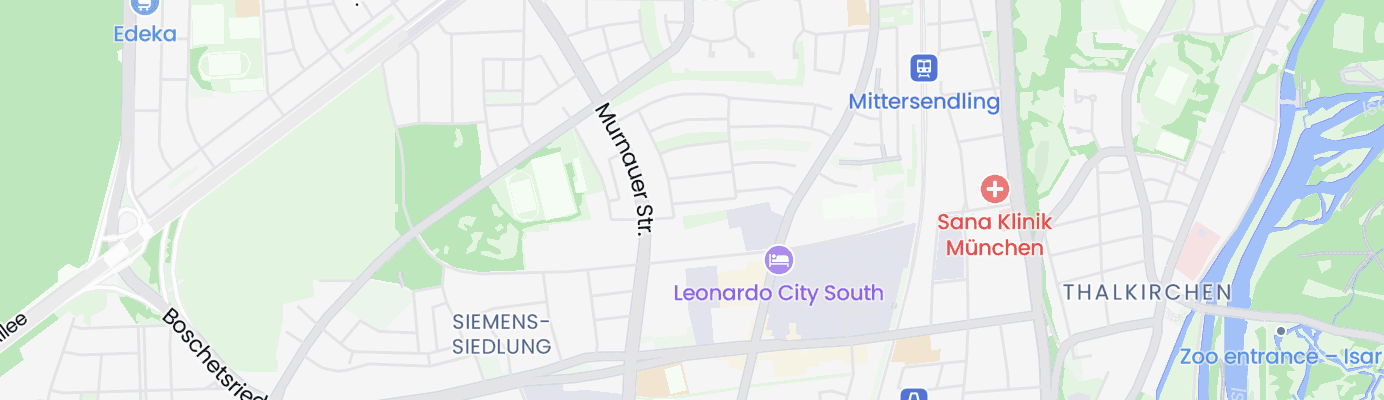 Map showing the approximate location