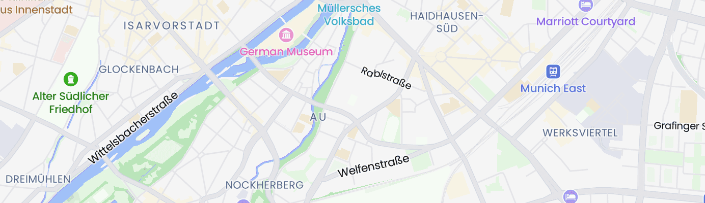 Karte mit dem ungefähren Standort