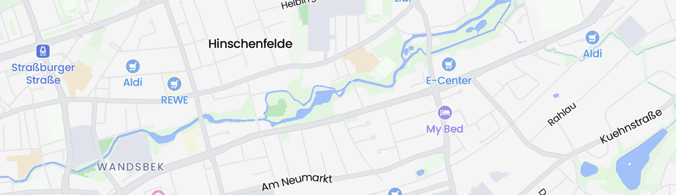 Karte mit dem ungefähren Standort