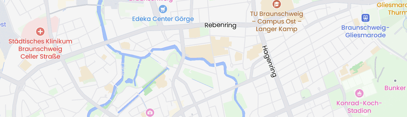 Map showing the approximate location
