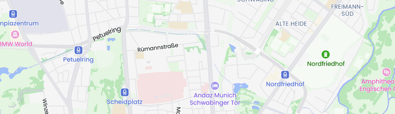 Karte mit dem ungefähren Standort
