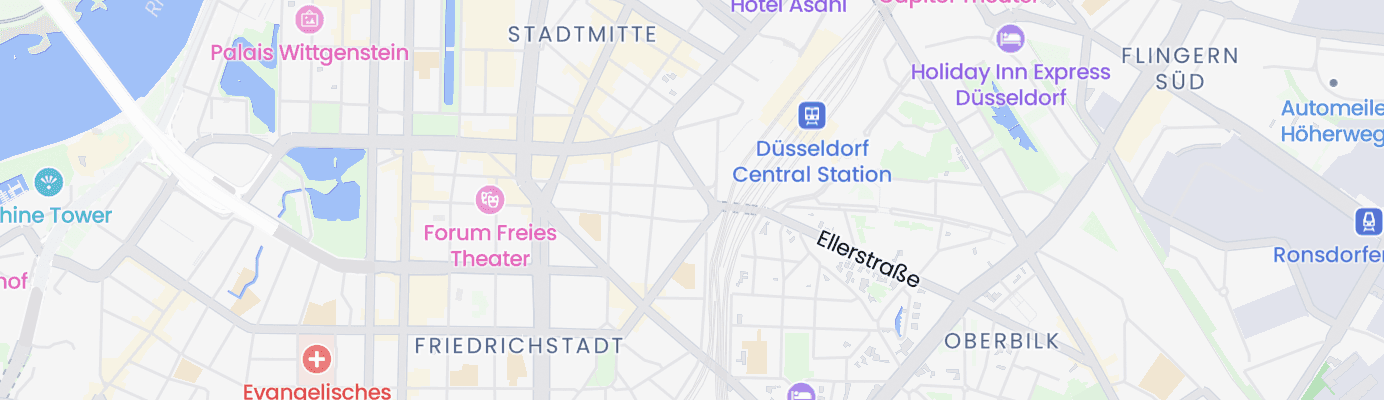 Karte mit dem ungefähren Standort