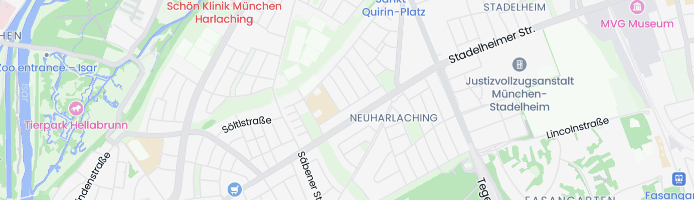 Karte mit dem ungefähren Standort