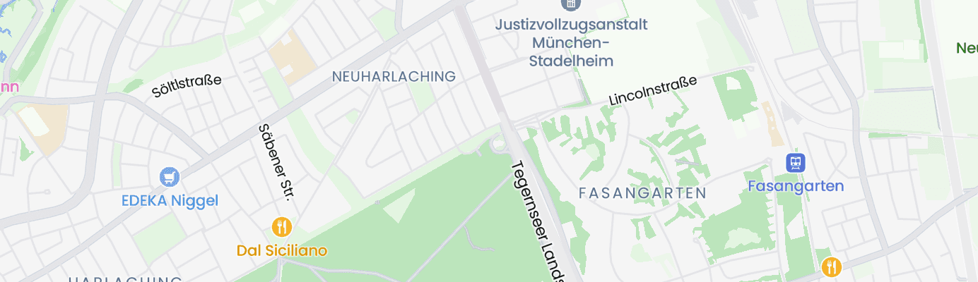 Karte mit dem ungefähren Standort