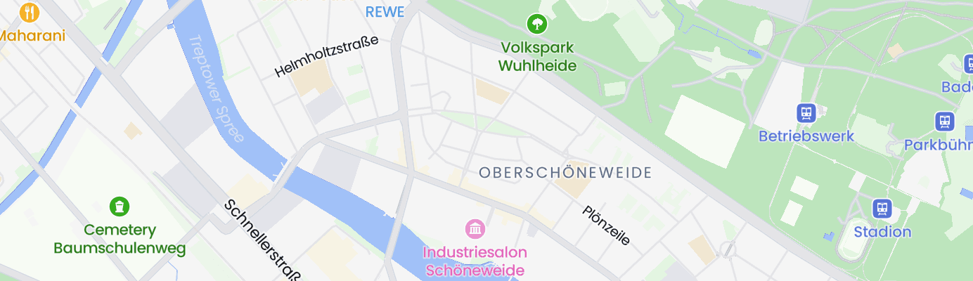 Karte mit dem ungefähren Standort