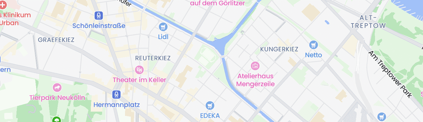 Karte mit dem ungefähren Standort