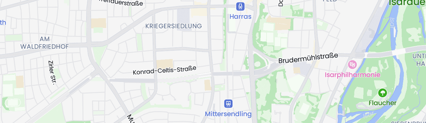 Karte mit dem ungefähren Standort
