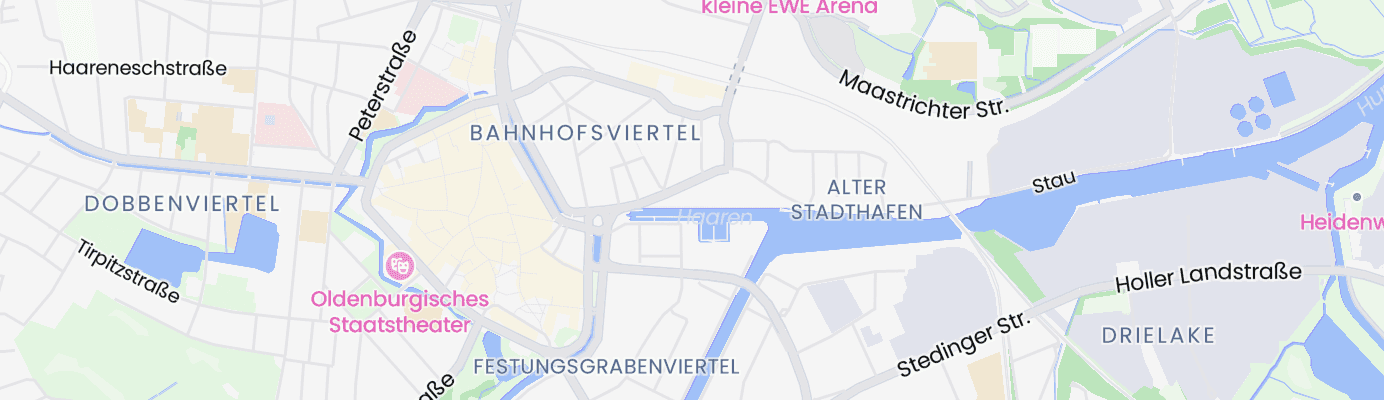 Karte mit dem ungefähren Standort