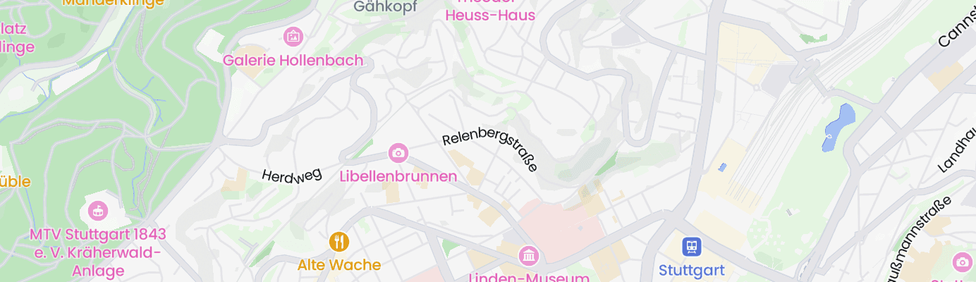 Karte mit dem ungefähren Standort