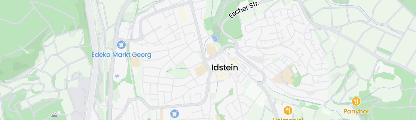 Karte mit dem ungefähren Standort