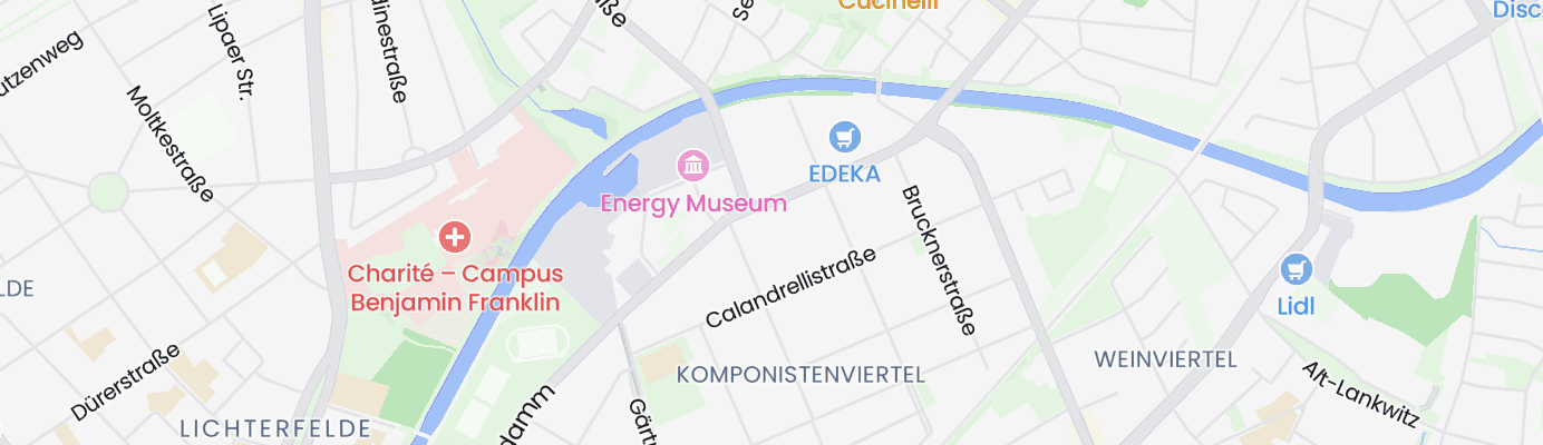 Karte mit dem ungefähren Standort