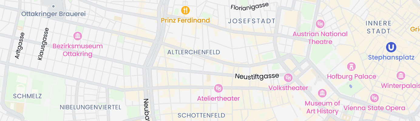 Karte mit dem ungefähren Standort