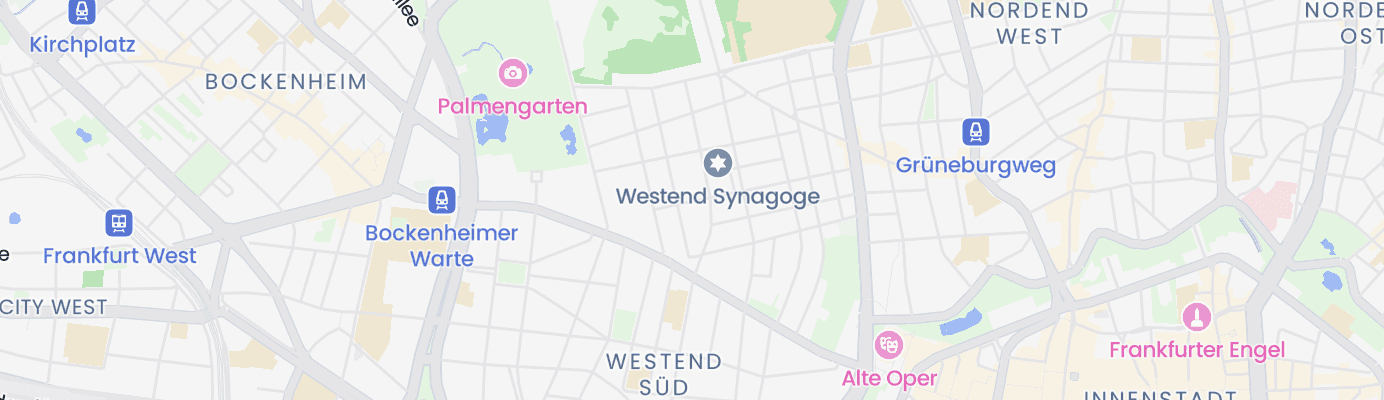 Karte mit dem ungefähren Standort