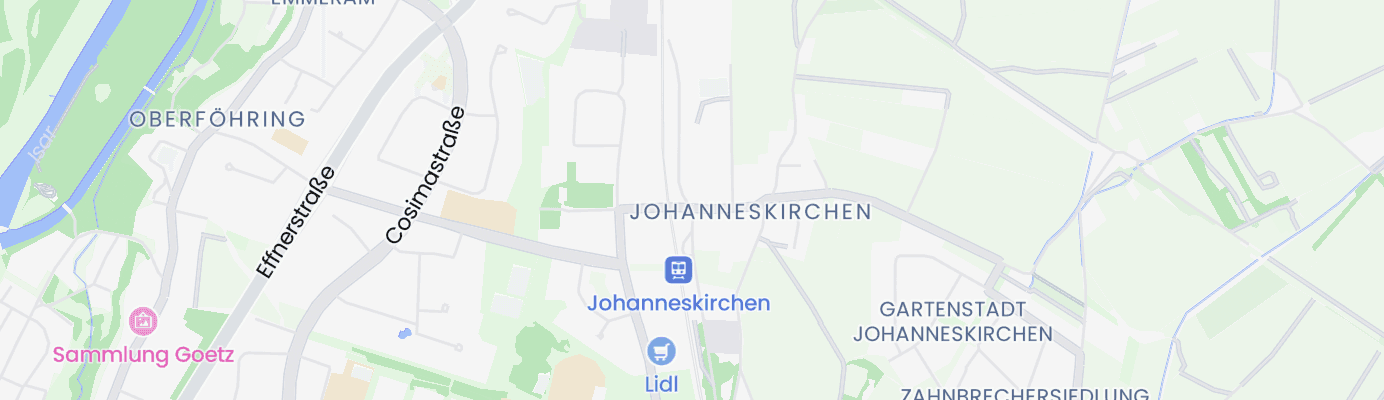 Karte mit dem ungefähren Standort