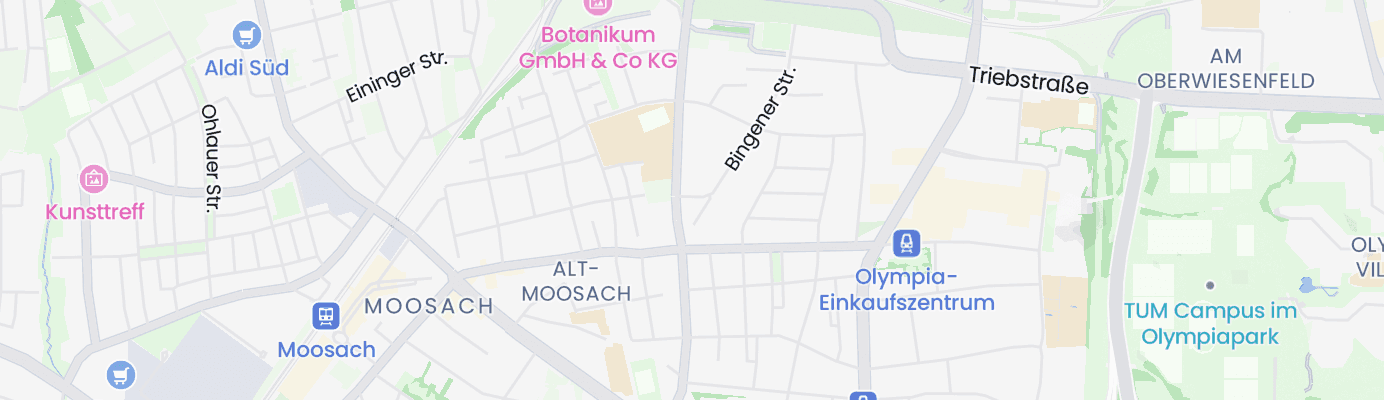 Karte mit dem ungefähren Standort