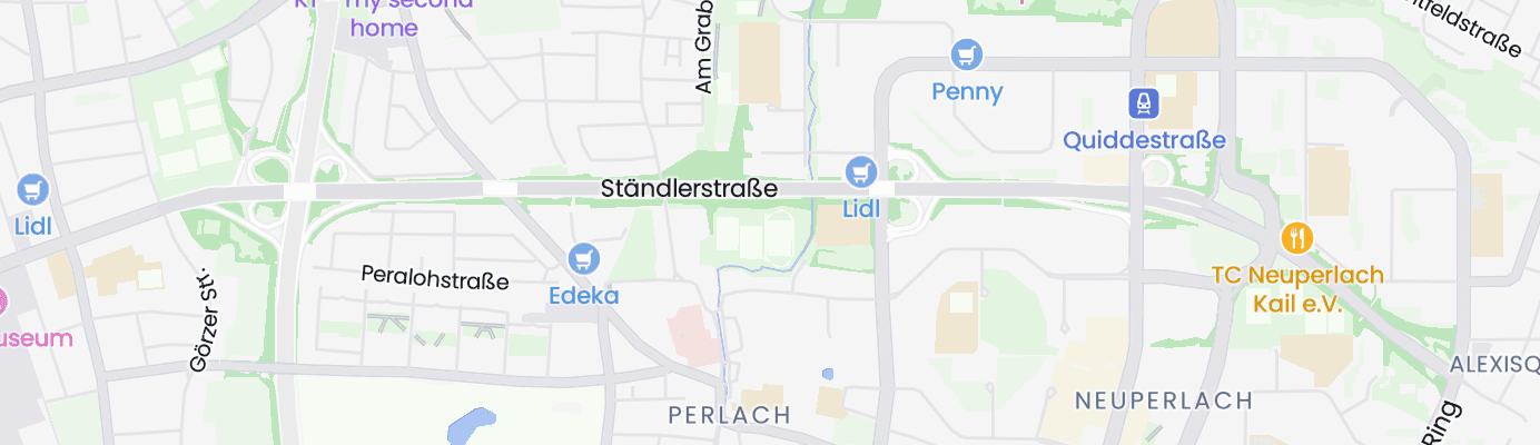 Karte mit dem ungefähren Standort