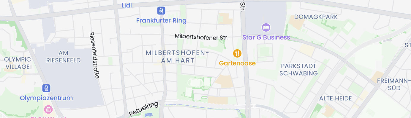 Karte mit dem ungefähren Standort