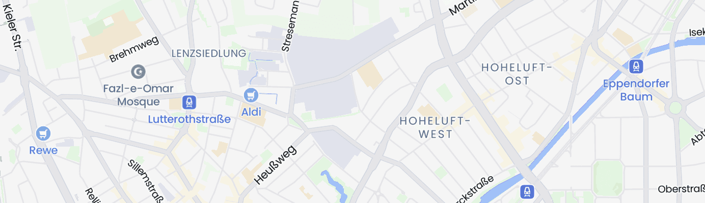 Karte mit dem ungefähren Standort