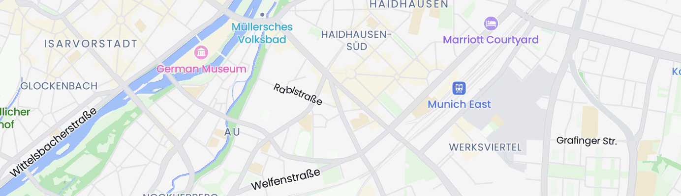 Karte mit dem ungefähren Standort